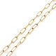 304 collier chaînes trombones en acier inoxydable pour femme NJEW-JN03897-4