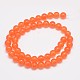 Natural & Dyed Malaysia Jade Bead Strands G-A146-8mm-A07-2