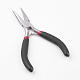 45 # conjuntos de herramientas de joyería de diy de acero al carbono: alicates de punta redonda PT-R007-07-3