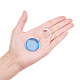 Tarro de crema facial vacío de plástico con fondo cuadrado de 5g MRMJ-WH0011-G-M-3