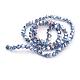 Electroplate Glass Beads Strands EGLA-R031-4mm-M-2