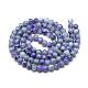 Chapelets de perles en verre peint DGLA-S115-6mm-S74-2