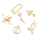 Cheriswelry 12pcs 6 colgantes de aleación de estilo FIND-CW0001-15-2