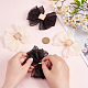 4Pcs 2 Colors Polyester Tulle Bowknot Shoe Decorations FIND-FG0002-53-3