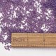 TOHO日本のシードビーズ  ラウンド  11/0  （928)つの内側の色ab rosaline /不透明な紫色の裏地  2x1.5mm  穴：0.5mm  約42000個/ポンド SEED-K008-2mm-928-3