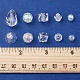 Perles en acrylique transparente TACR-FS0001-42-6