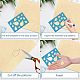 GORGECRAFT 2 Styles Jewelry Shape Template Reusable Earrings Making Plastic Teardrops Cutouts Cutting Stencil Lapidary Templates for Cabochons Tear Drop Bracelets Making Jewelry DIY Crafts 5”x3.5” DIY-WH0359-001-3