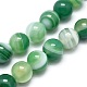 Chapelets de perles en agate à rayures naturelles/agates à bandes G-I254-03B-04-1