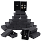 Cajas de joyas de cartulina de papel kraft CBOX-BC0001-16-1