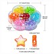 175Pcs 7 Colors Eco-Friendly Transparent Acrylic Beads TACR-CJ0001-57-2