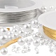 Kits de fabricación de bandas de pelo de perlas de imitación de diy DIY-LS0003-76-3