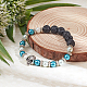PandaHall 40pcs Skull Beads for DIY Necklace Bracelets and Earrings PALLOY-PH0005-99-4