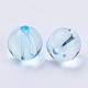 Perles en acrylique transparente TACR-Q255-12mm-V38-3