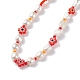 Set di collane di perle naturali NJEW-TA00018-5