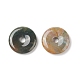 Donut / Pi Disc natürliche Edelstein Anhänger G-L234-30mm-12-2