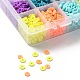 240g 24 Colors Handmade Polymer Clay Beads CLAY-JP0001-10-6mm-3