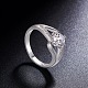 SHEGRACE 925 Sterling Silver Finger Ring JR518A-3
