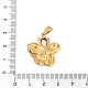 Pendentifs en strass en acier inoxydable 304&nbsp;STAS-K291-06G-01-3