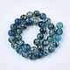 Dyed Natural Dragon Veins Agate Beads Strands G-Q462-128C-10mm-2