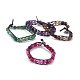 Agates à rayures naturelles / bracelets avec cordon en agate BJEW-JB04144-1