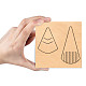 Stampi geometrici per il taglio del legno DIY-WH0169-05-3