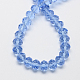 Perles en rondelles facettées en verre d'imitation cristal autrichien manuelles X-G02YI0A1-2