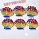 Cabochon in resina trasparente&nbsp;PW-WG29DB4-02-1