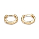 Ring Sparkling Cubic Zirconia Huggie Hoop Earrings for Girl Women EJEW-H126-05G-1