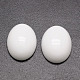 Oval Opaque Glass Cabochons X-G-K020-25x18mm-12-1