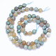 Chapelets de perles d'agate naturelle X-G-P329-01-12mm-2