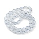 Chapelets de perles en verre électroplaqué EGLA-G037-13A-PL02-2