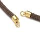 Nylon el collar cuerdas AJEW-P116-03G-05-2