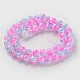 Crackle Glass Round Bead Strands CCG-M001-02-6mm-2