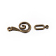 Tibetan Style Alloy Hook Clasps MLF5077Y-1