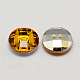 Botones de acrílico rhinestone de Taiwán BUTT-F022-15mm-07-2