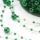 Filo di ghirlanda con bordi in rilievo di perle imitazione acrilica AJEW-R066-60m-09-3