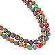 Brins de perles de malachite synthétique arricraft G-AR0003-17-1