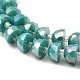 Brins de perles de verre à plaque de couleur ab EGLA-P051-02A-B04-3