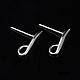 Accessoires pour boucles d'oreilles en argent sterling rhodié 925 STER-K168-118P-5
