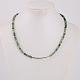 Gemstone Beaded Necklaces NJEW-JN00903-4