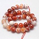 Natural Fire Agate Beads X-G-L084-12mm-11-3