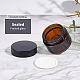 Portable Glass Cosmetics Cream Jar AJEW-BC0006-07-5