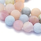 Chapelets de perles en morganite naturelle G-E561-02-10mm-3