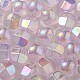 Placage uv perles acryliques transparentes lumineuses OACR-P010-01D-3