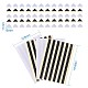 PandaHall Elite Triangle DIY PVC Label Paster Picture Stickers AJEW-PH0016-16-2