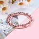 3pcs 3 styles ensembles de bracelets en perles extensibles BJEW-JB06053-02-9