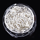 Perles de verre clairon bugle SEED-S018-03-2