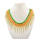 Fashionable CCB Plastic Necklaces NJEW-PJN882-4