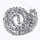 FilI di perline in vetro placcato EGLA-T018-01-C02-2