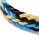 Leather Cord Bracelets Set for Men Women BJEW-C005-02A-4